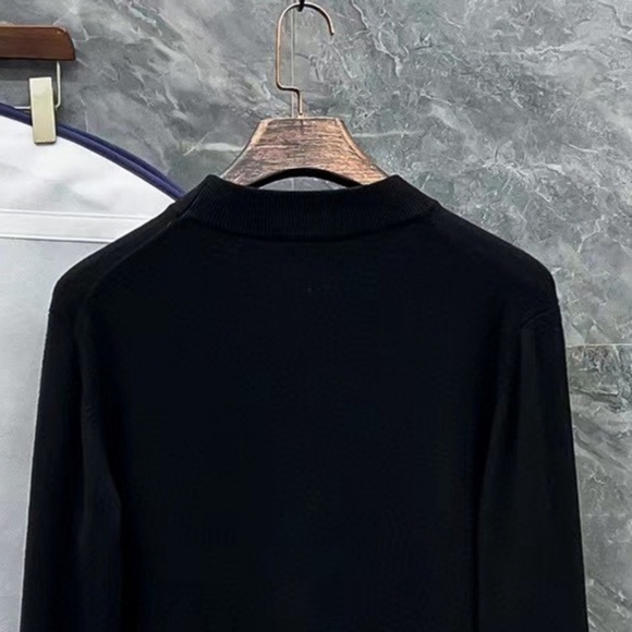 Celine classic logo letters semi -high -neck sweater - Picture 7 of 9